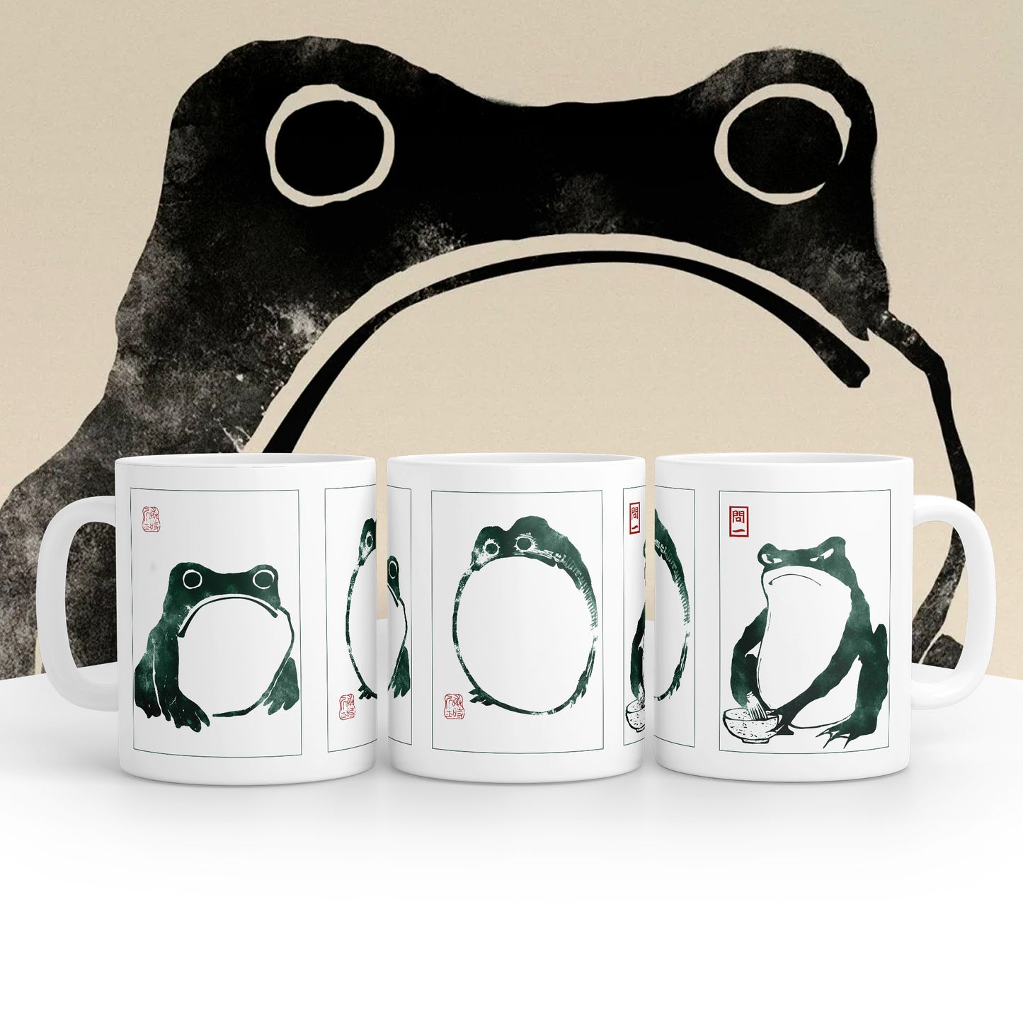 Unimpressed Frog Mug