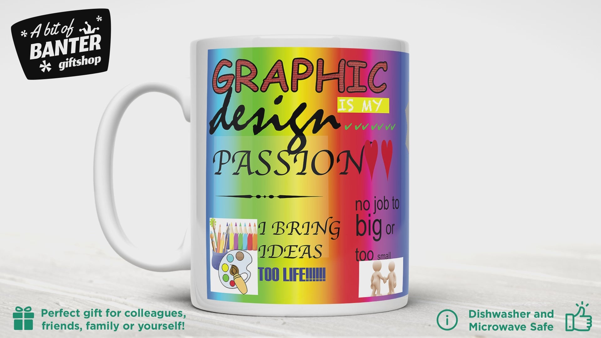 Graphic Design is my Passion Mug