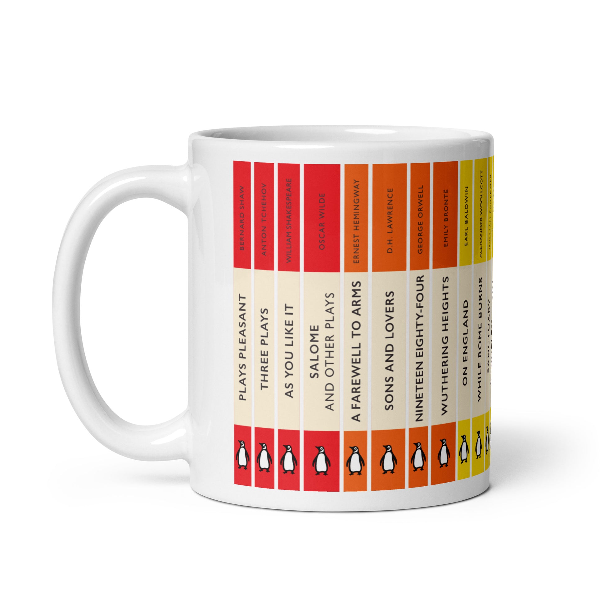 Rainbow Penguin Classics Mug