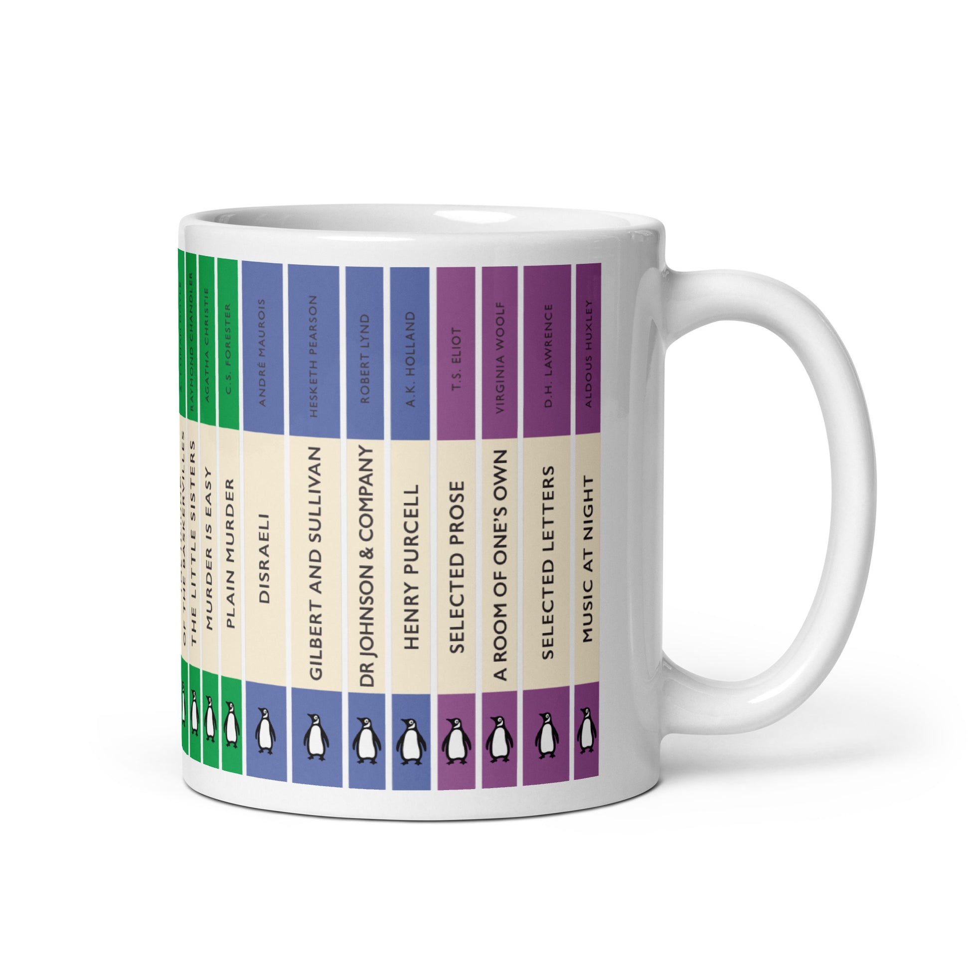 Rainbow Penguin Classics Mug