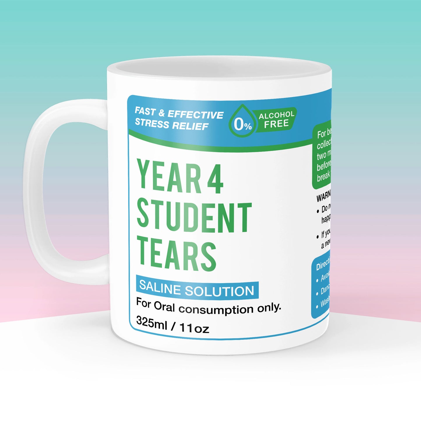 Year 4 Student Tears Mug