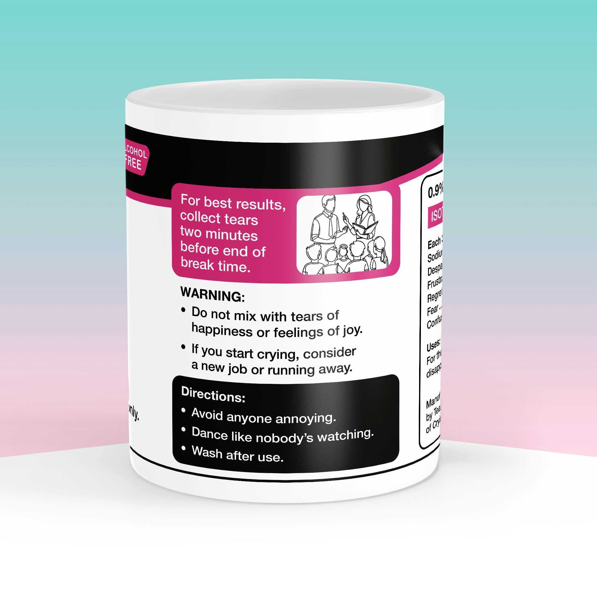 Year 6 Student Tears Mug
