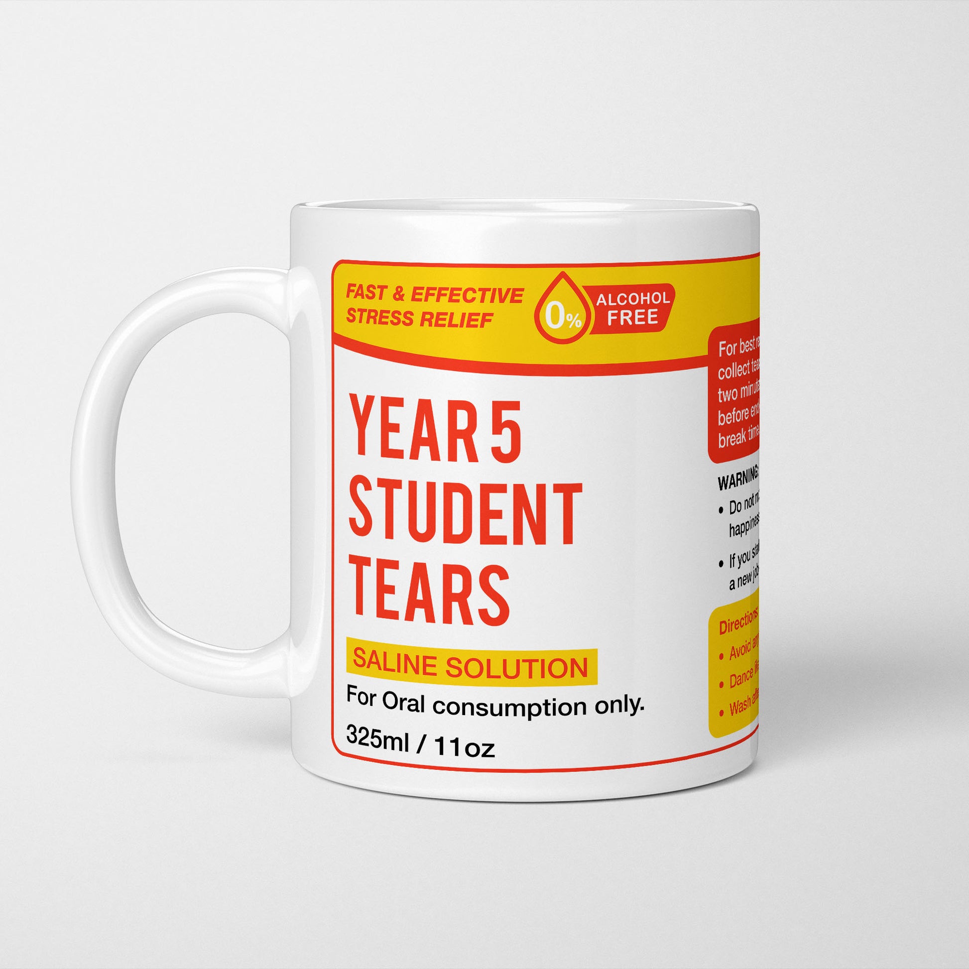 Year 5 Student Tears Mug