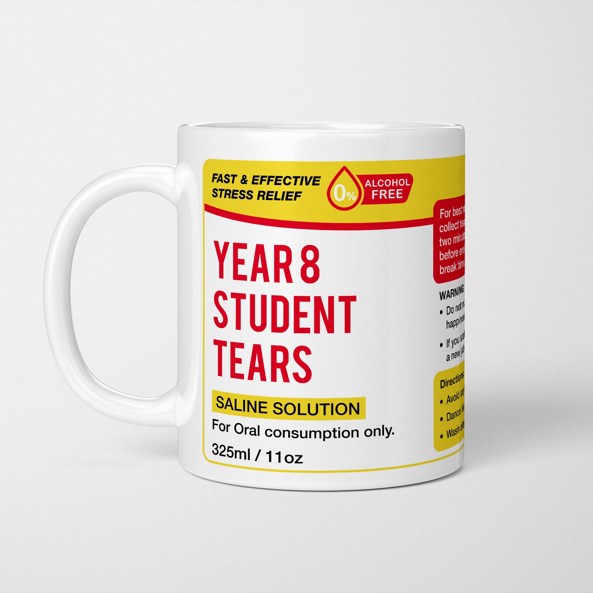 Year 8 Student Tears Mug