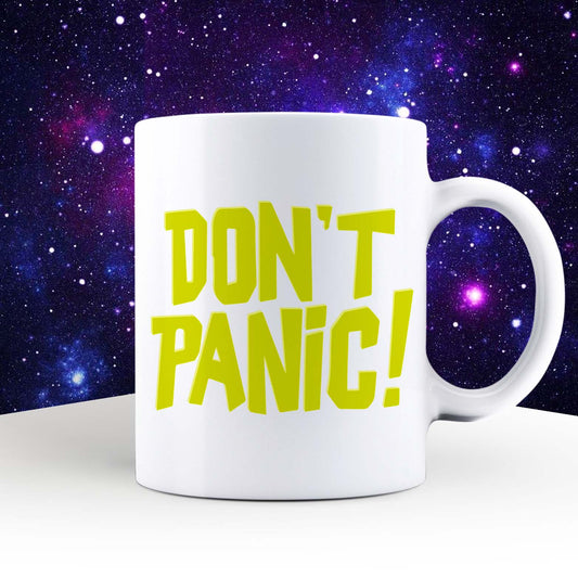 Don't Panic! Hitchhiker's Guide Mug