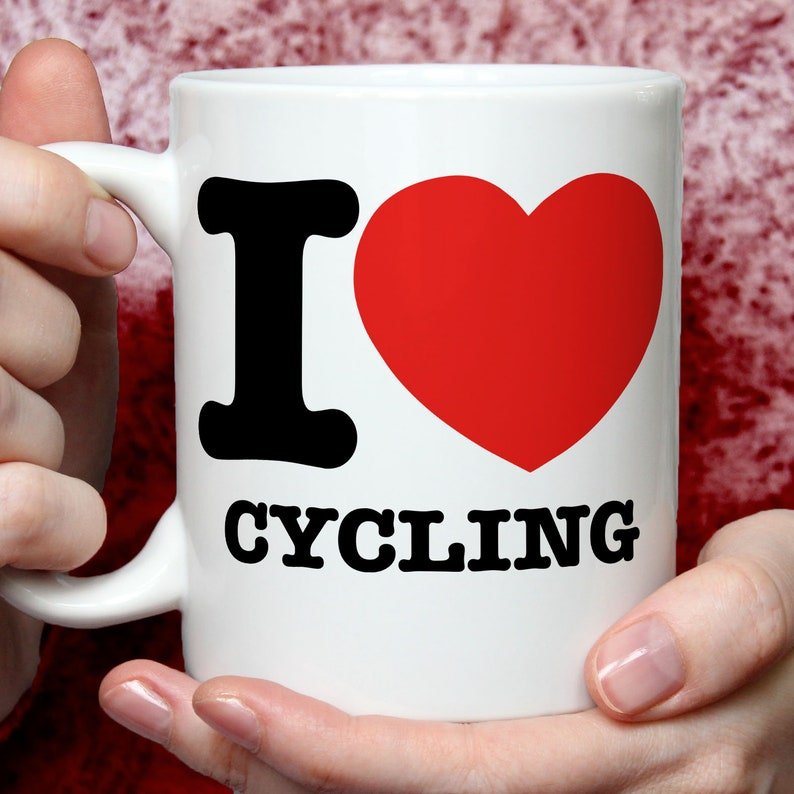 I Love Cycling Mug