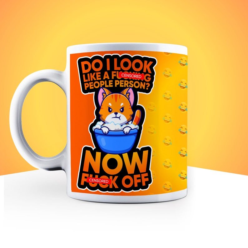 Do i look like a F***ing people person Mug