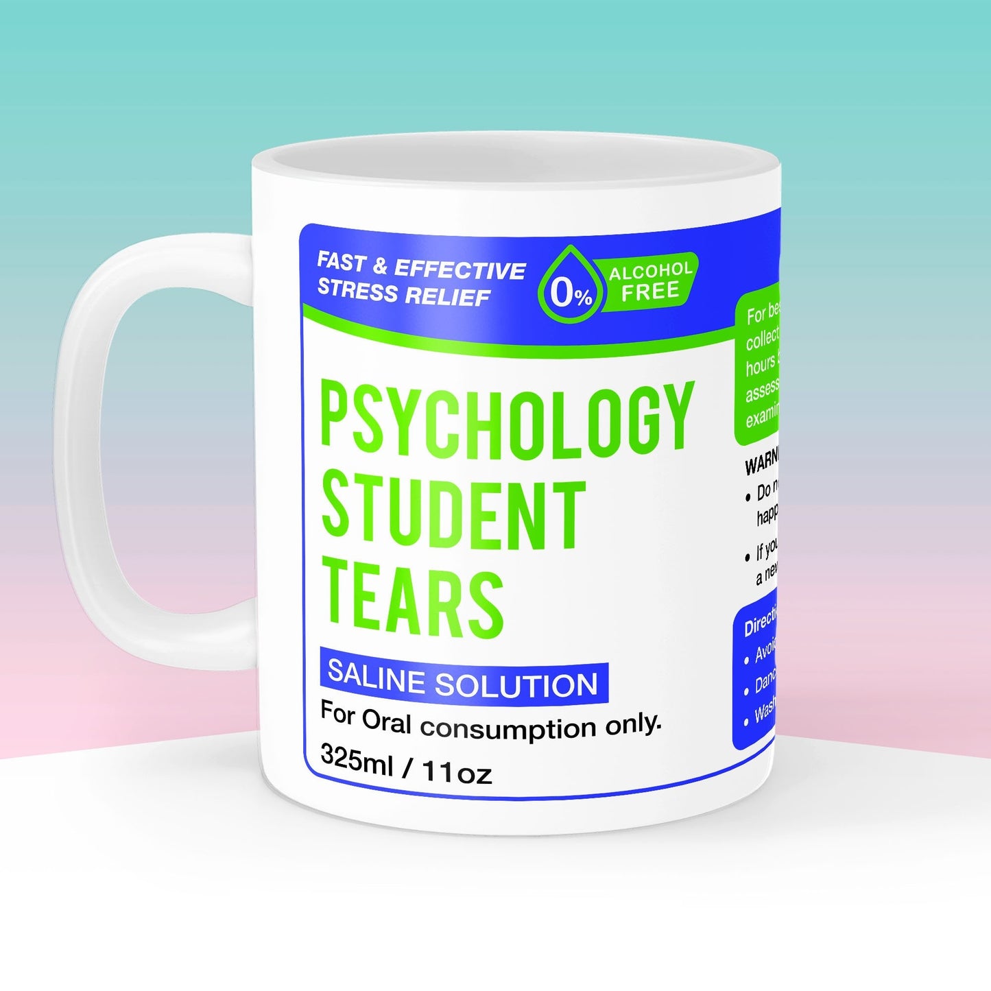 Psychology Student Tears Mug